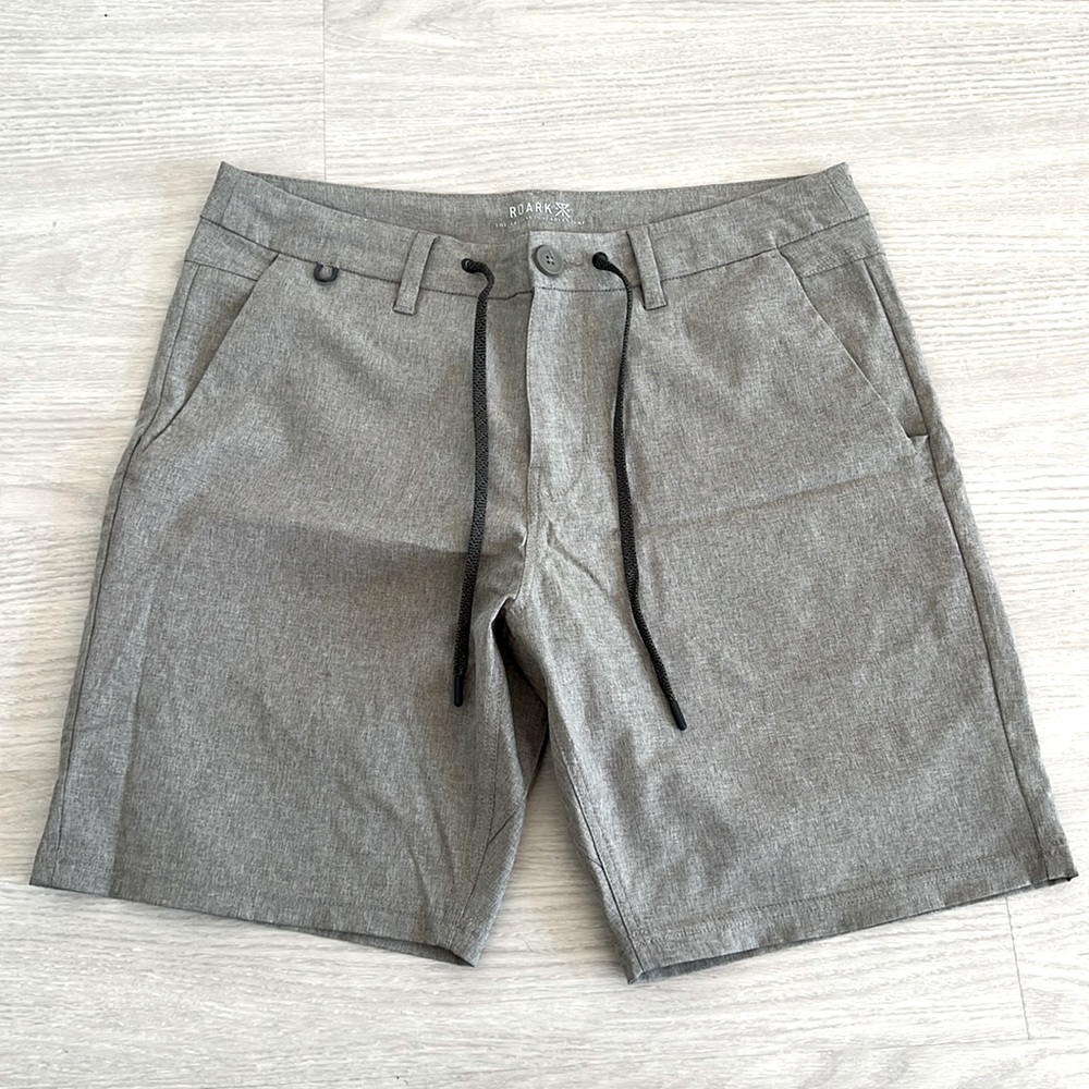 Roark Shorts Mens 32 Layover Travel Athleisure Vented Comfort Outdoors Hiking